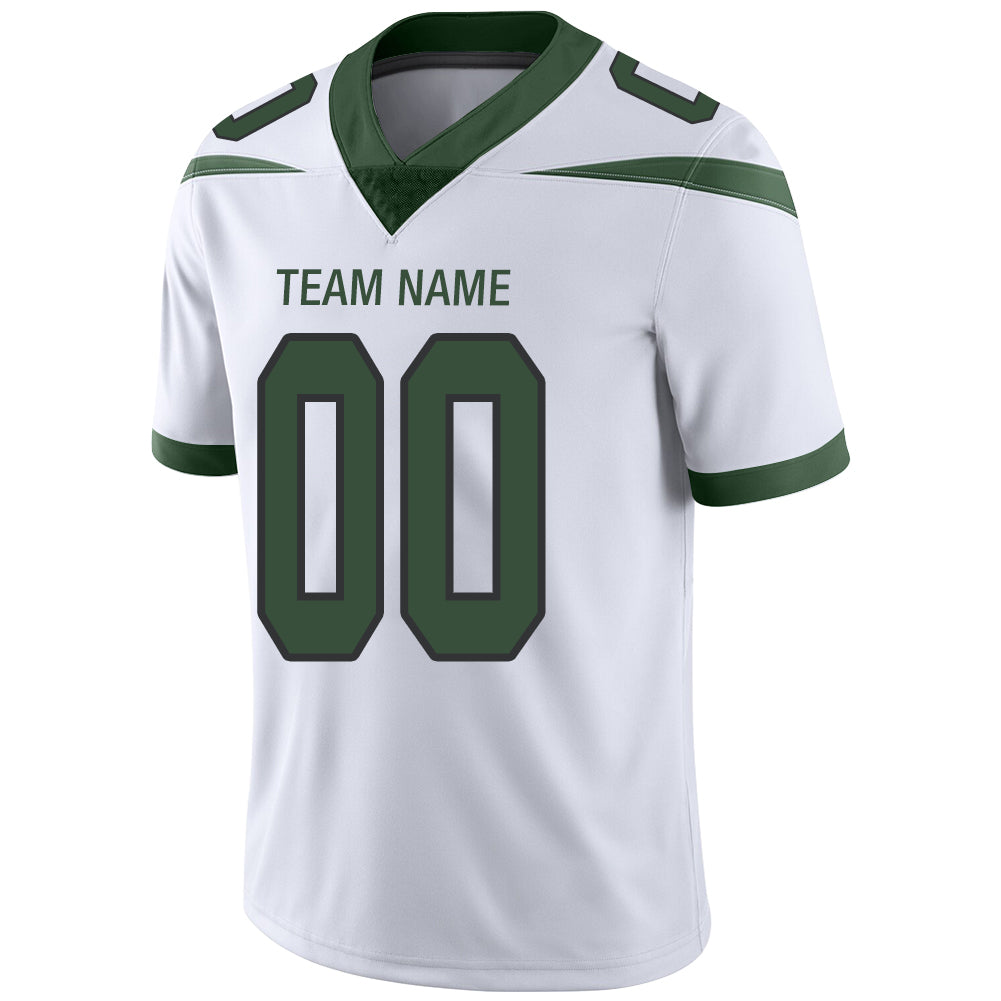 Custom NY.Jets Stitched American Football Jerseys Personalize Birthday Gifts White Jersey