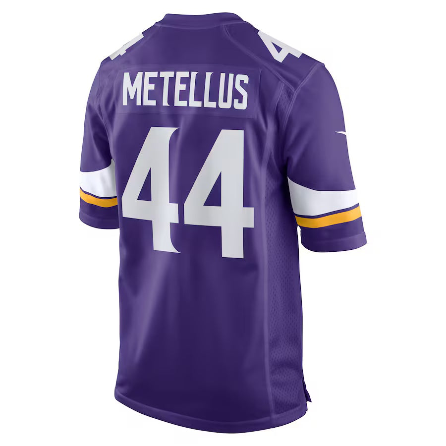 MN.Vikings #44 Josh Metellus Purple Vapor F.U.S.E. Limited Jersey Stitched American Football Jerseys