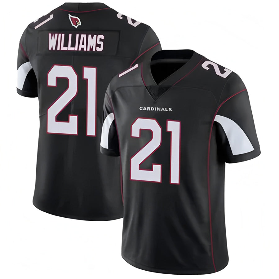 A.Cardinals #21 Garrett Williams Player Black Vapor Untouchable Elite Football Jerseys