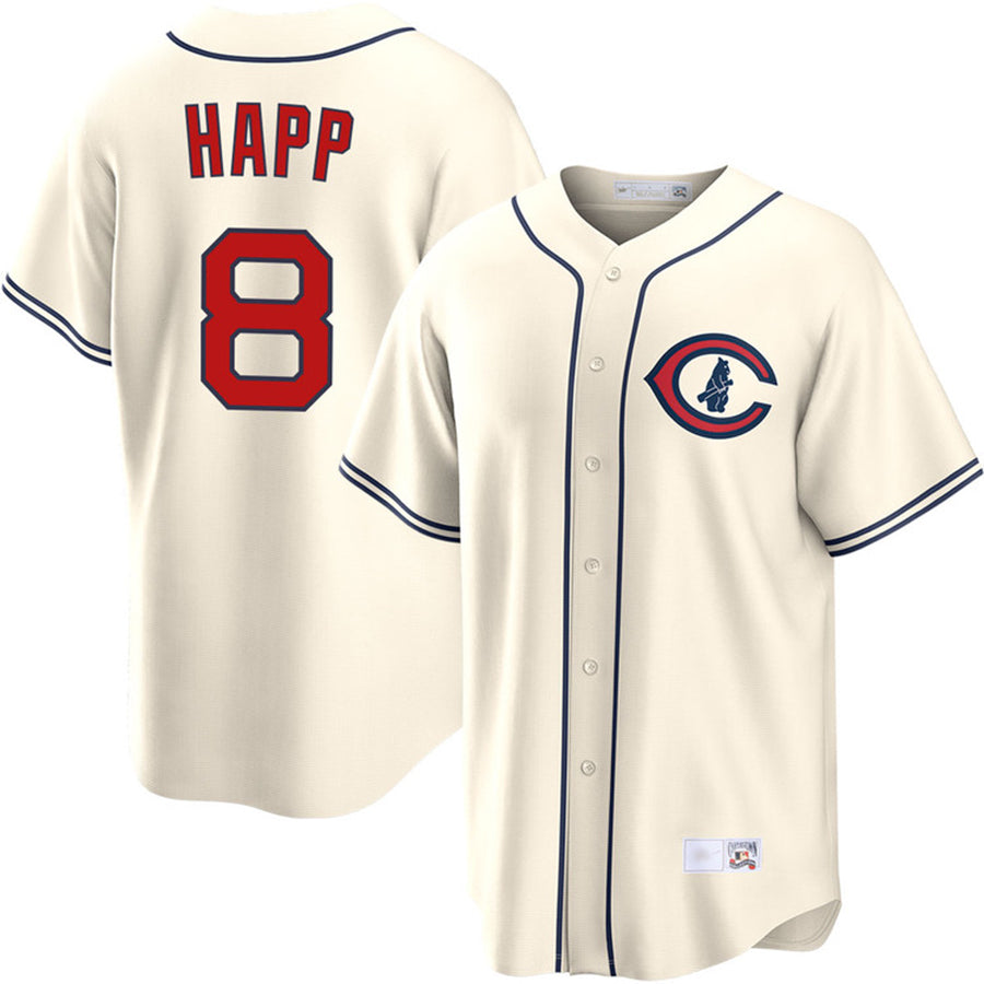 C.Cubs #8 Ian Happ Player Field of Dreams Limited Baseball Jerseys
