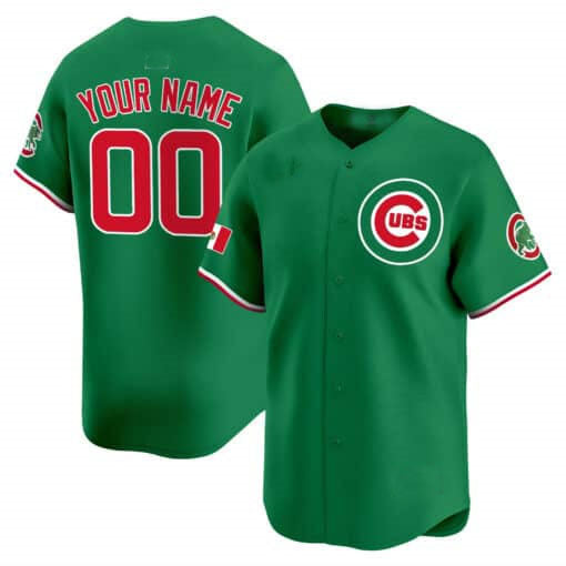 Custom C.Cubs Mexico Vapor Premier Limited V3¨C Stitched Baseball Jerseys