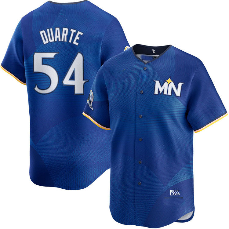 M.Twins #54 Daniel Duarte Player City Connect Limited Baseball Jerseys