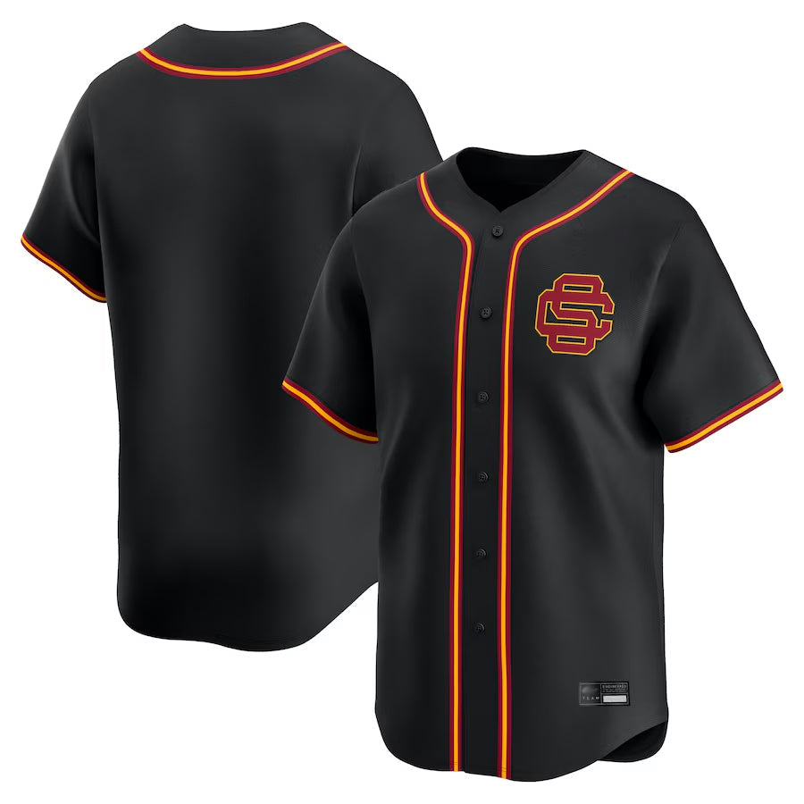 USC Trojans Blank Player Black College Jerseys - Limited Baseball Jerseys
